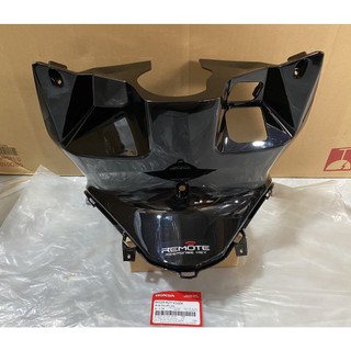 Bộ ốp ống yếm trên | Ốp ổ khóa Air Blade 125 màu Đen bóng chính hãng Honda