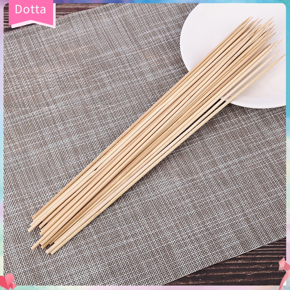 Set 50/100 Que Tre Xiên Thịt Nướng Bbq Tiện Lợi