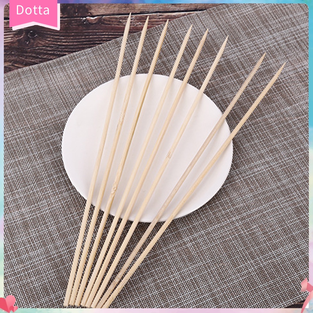 Set 50/100 Que Tre Xiên Thịt Nướng Bbq Tiện Lợi