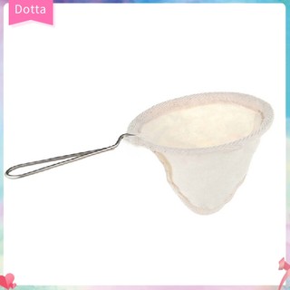 (dottam) Vợt lọc cà phê bằng thép không gỉ có thể tái sử dụng tiện lợi cho nhà bếp