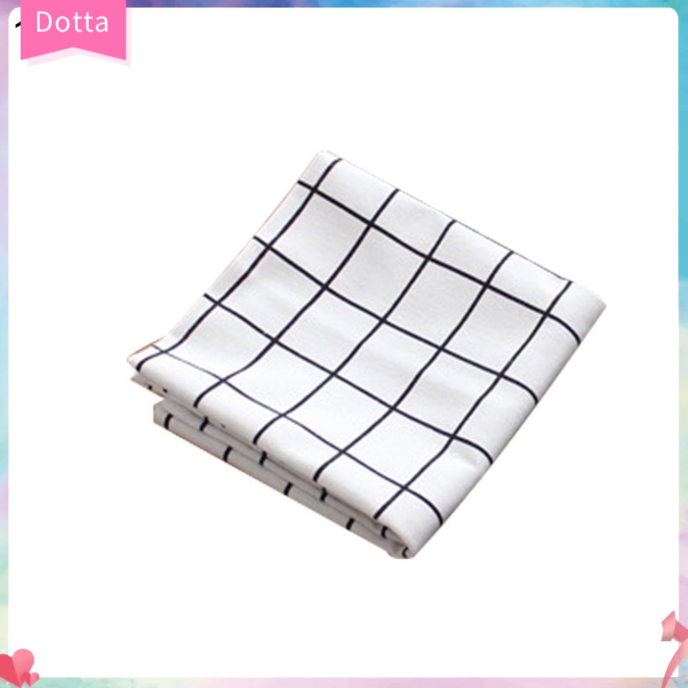 Khăn trải bàn bằng vải cotton thiết kế đơn giản trang trí cho nhà cửa 40x60cm K1