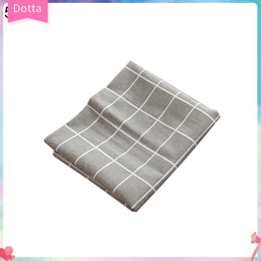 Khăn trải bàn bằng vải cotton thiết kế đơn giản trang trí cho nhà cửa 40x60cm K1
