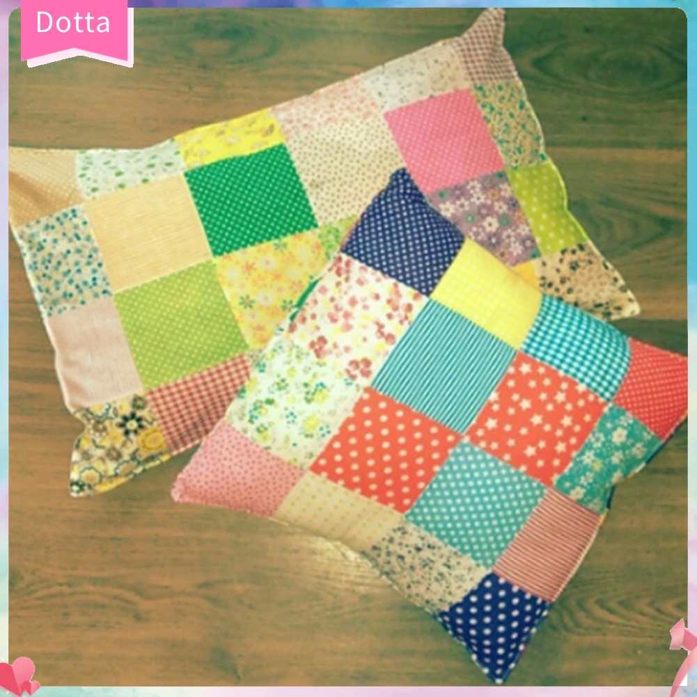 Set 50 Miếng Vải Cotton 10X10Cm Họa Tiết Hoa Dùng May Đồ Búp Bê DIY