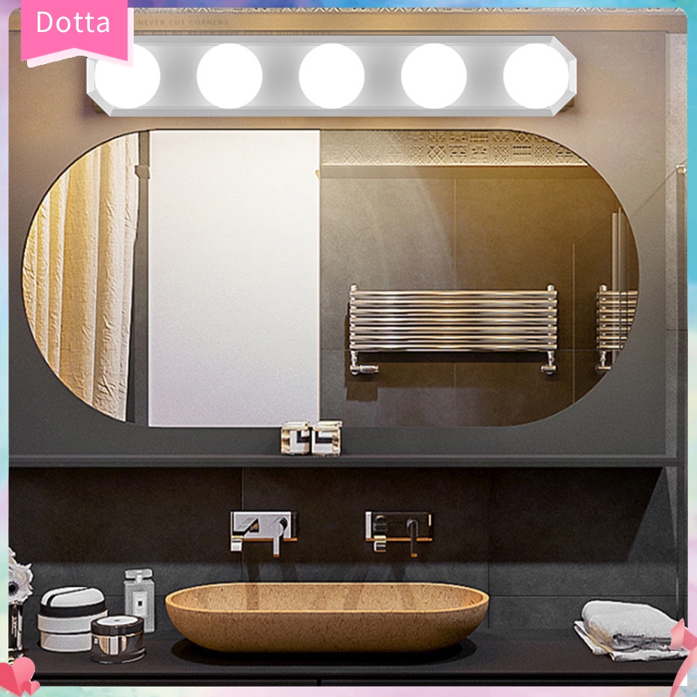 Đèn Led Trang Điểm Gắn Gương Trang Điểm 5 Bóng Có Giác Hút Tiện Dụng