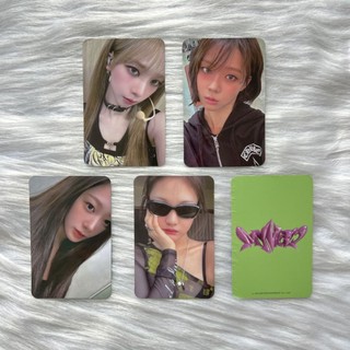 Set card ảnh unoff aespa Karina, Winter, Ningning, Giselle - 'My World'