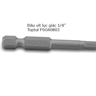 Đầu vít lục giác 1/4" Model: FSOA0804
