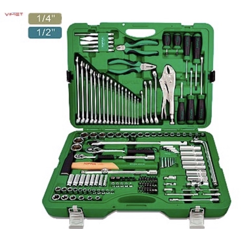 Bộ dụng cụ đồ nghề xách tay 150 chi tiết GCAI150R