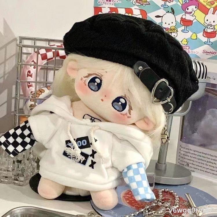 👶👚Búp bê bông Xiaoxiao 20cm Búp bê nhồi bông dễ thương làm quà tặng cho bạn gái