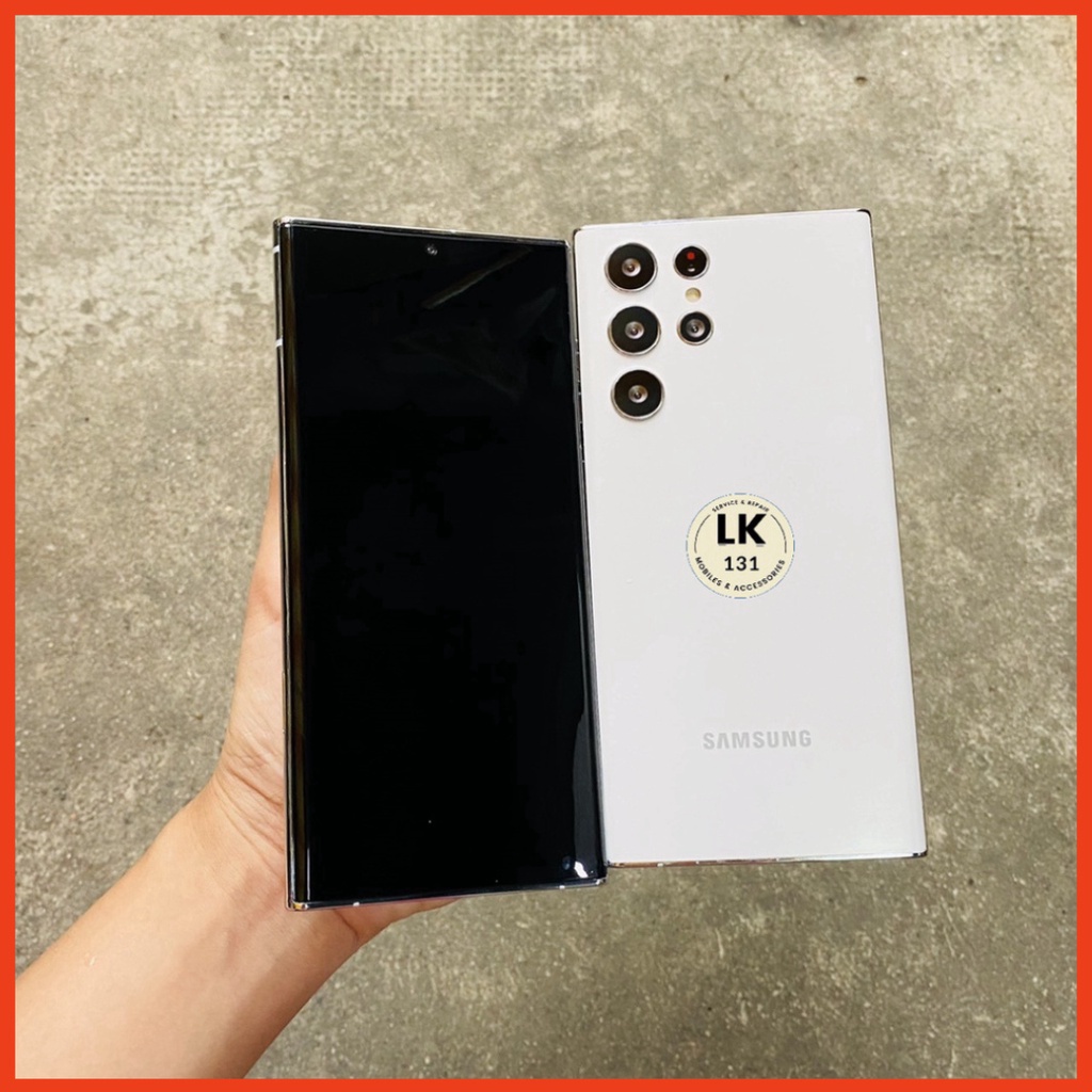 Mô hình samsung s22 ultra mẫu mới nhất màu xanh , trắng , đen MDst