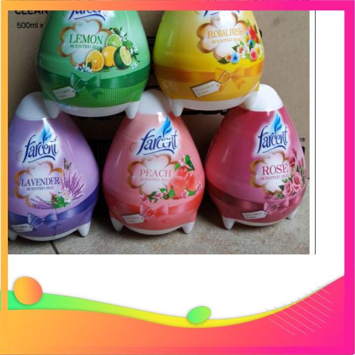 Hàng mới về Sáp thơm Farcent hình trứng 170gr giá sỉ tạo hương khử mùi