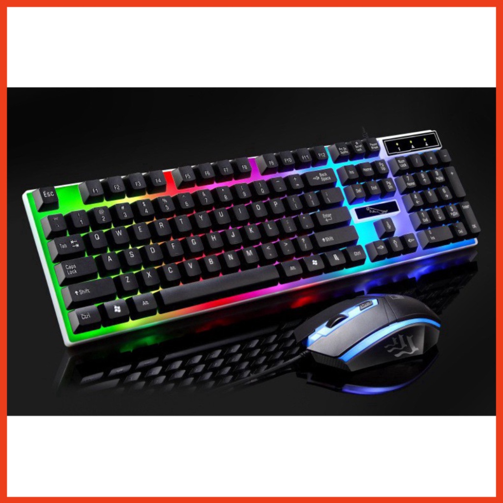 [ BÁN NHIỀU NHẤT - HÀNG LOẠI 1 ] Bàn phím kèm chuột máy tính Giả Cơ Con Báo G21/G21B PRO 2019 Có LED 7 Màu Ấn Tượng MDst | BigBuy360 - bigbuy360.vn