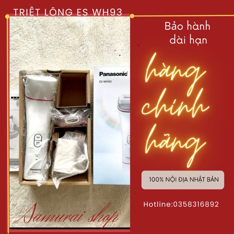 💞 FREESHIP💞 Máy triệt lông Panasonic ES WH93