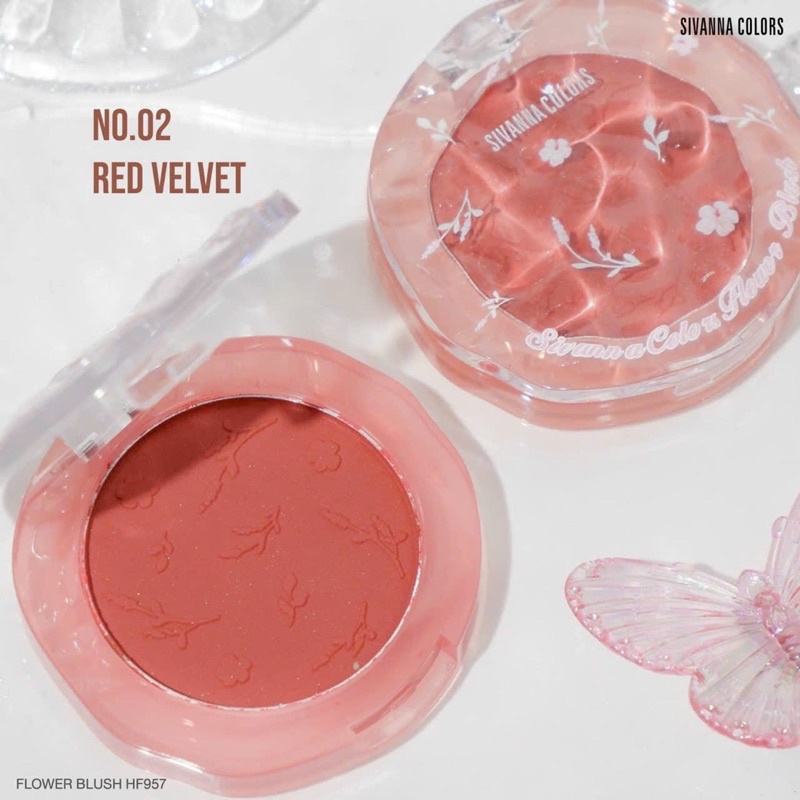 PHẤN MÁ HỒNG SIVANNA FLOWER BLUSH THÁI LAN