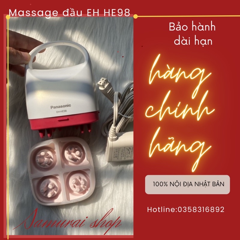 Máy mát xa gội đầu Panasonic EH HE96 , EH HE98