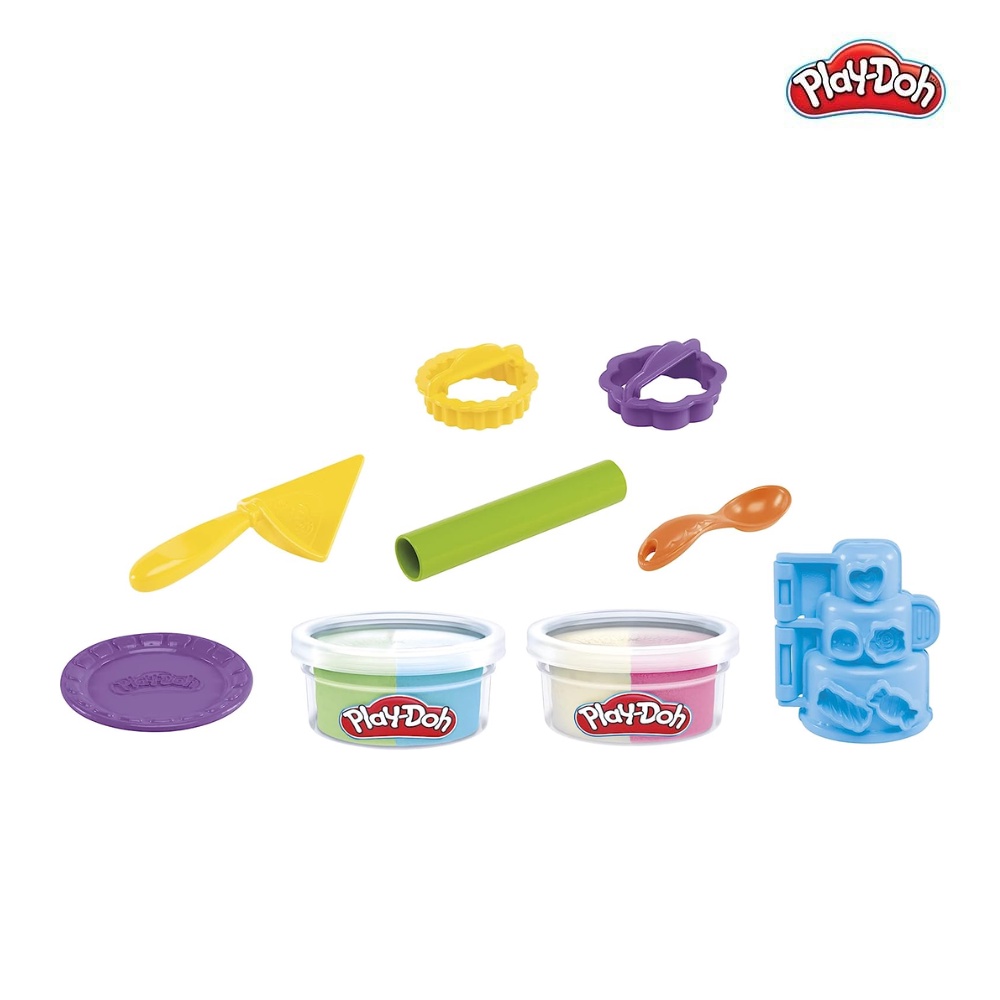 tiNiStore-Bộ đồ chơi đất nặn làm bánh sinh nhật Play-Doh F4714