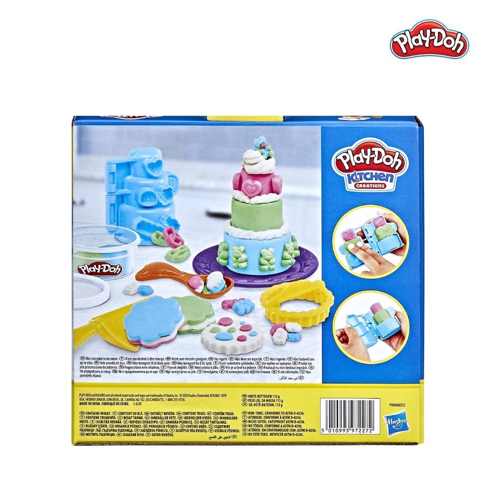 tiNiStore-Bộ đồ chơi đất nặn làm bánh sinh nhật Play-Doh F4714