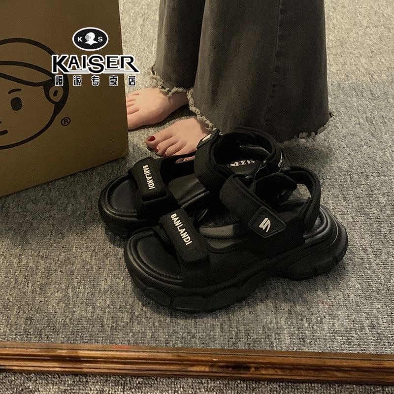 Dép quai hậu đế độn hot trend  2023 đi học đi chơi