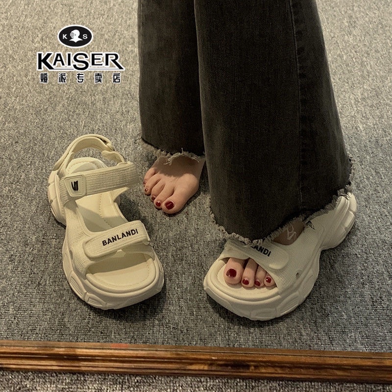 Dép quai hậu đế độn hot trend  2023 đi học đi chơi