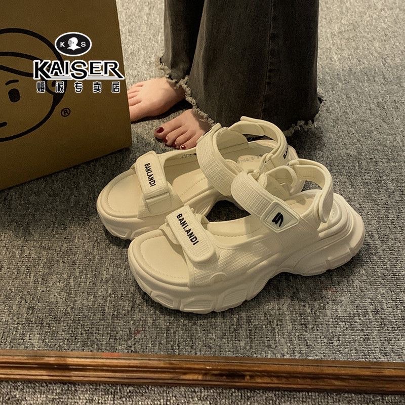 Dép quai hậu đế độn hot trend  2023 đi học đi chơi