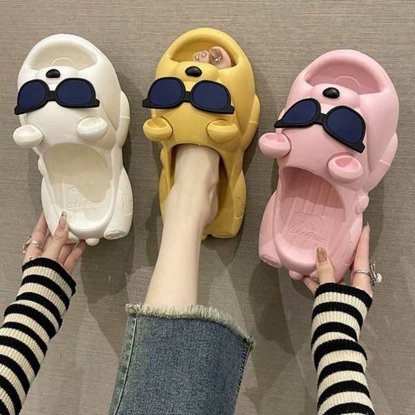 Dép sandal nữ dép lê chống trượt đế dày đáng yêu mùa hè nữ