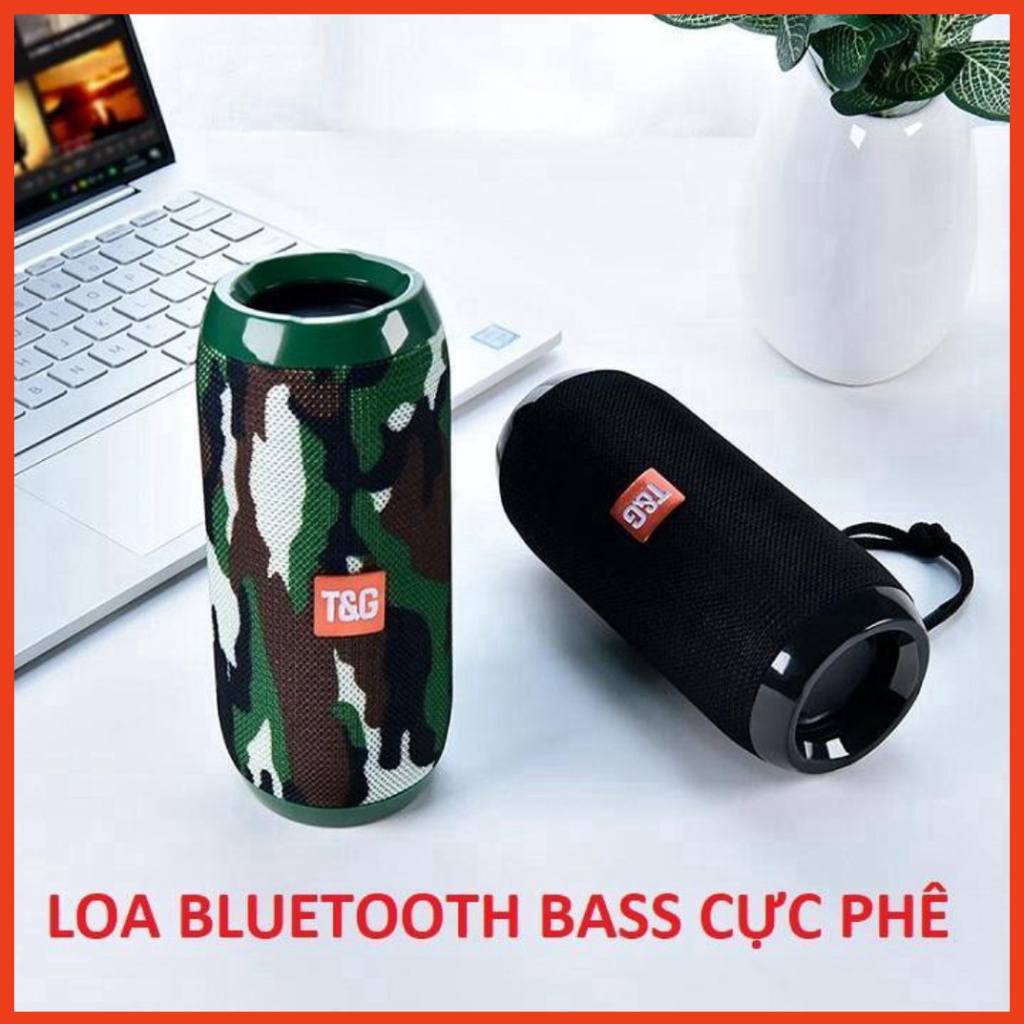 Loa Bluetooth TG117 thiết kế phong cách trẻ trung_âm thanh hay_ bass mạnh MDst