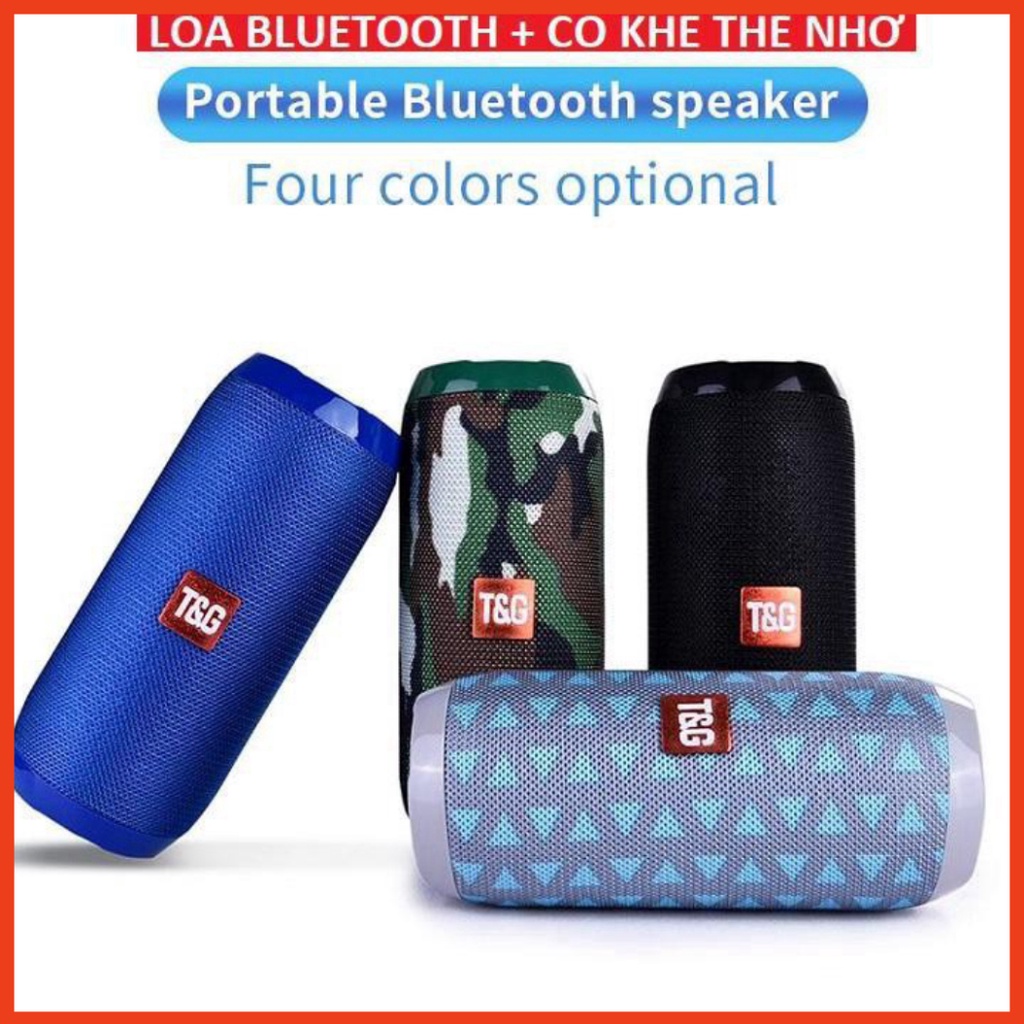 Loa Bluetooth TG117 thiết kế phong cách trẻ trung_âm thanh hay_ bass mạnh MDst