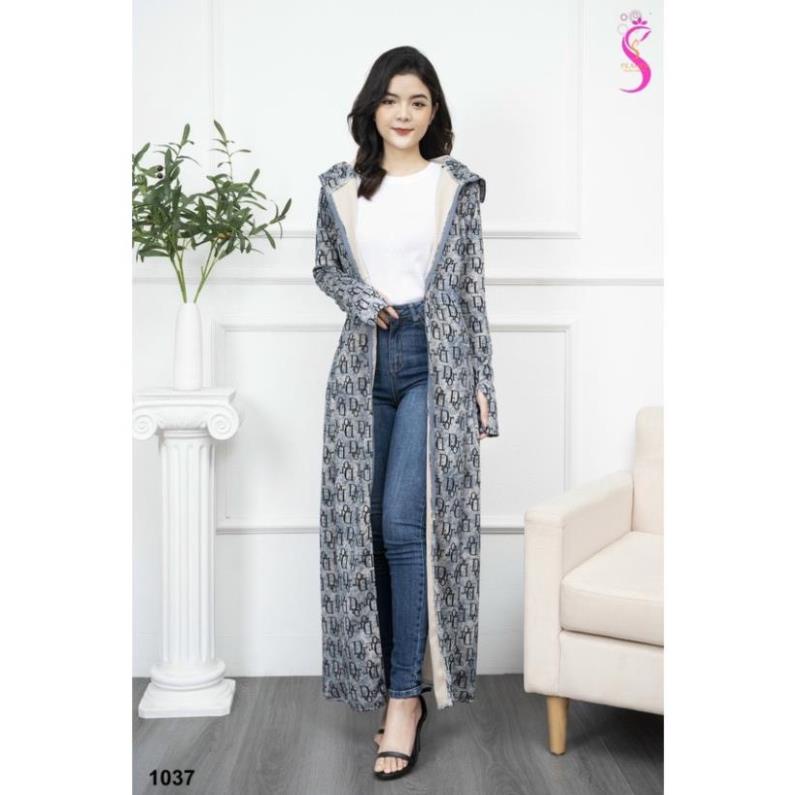Áo chống nắng dài toàn thân, váy chống nắng vải umi siêu dày dặn chống nắng tốt DLV.store | BigBuy360 - bigbuy360.vn