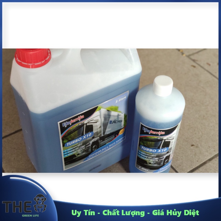 Siêu sạch  Nước Rửa Xe Không Chạm Siêu Mạnh Ekokemika TURBO X10