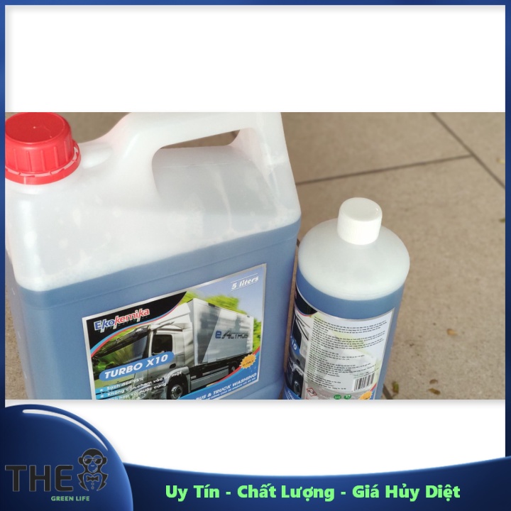 Siêu sạch  Nước Rửa Xe Không Chạm Siêu Mạnh Ekokemika TURBO X10