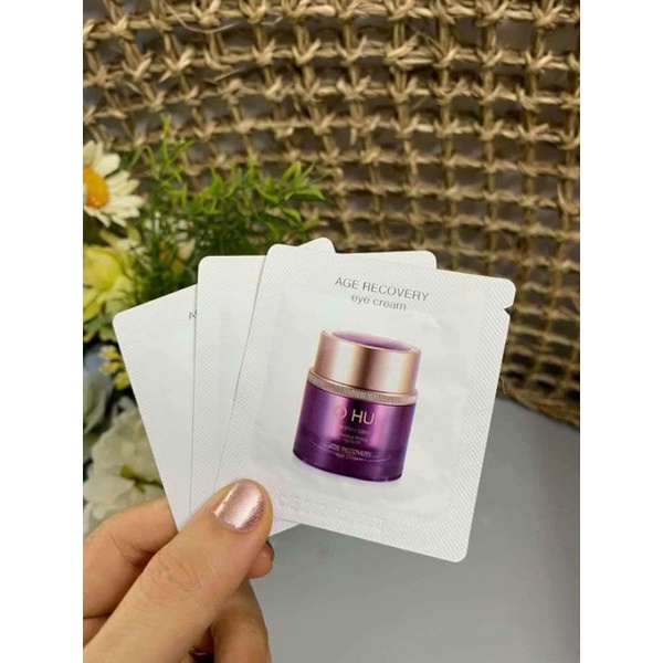 1 Gói Kem dưỡng ẩm chống lão hoá bổ sung colagen Ohui Tím (gói 1ml)