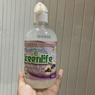 500ml Nước rửa tay sinh học Greenlife hương Bưởi, bonami