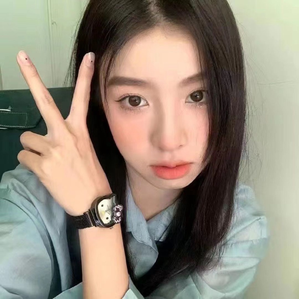 Đồng Hồ Đeo Tay Hellokitty Y2K Millennium Đính Đá Dễ Thương Có Từ Tính Cho Nữ kksyhg.vn