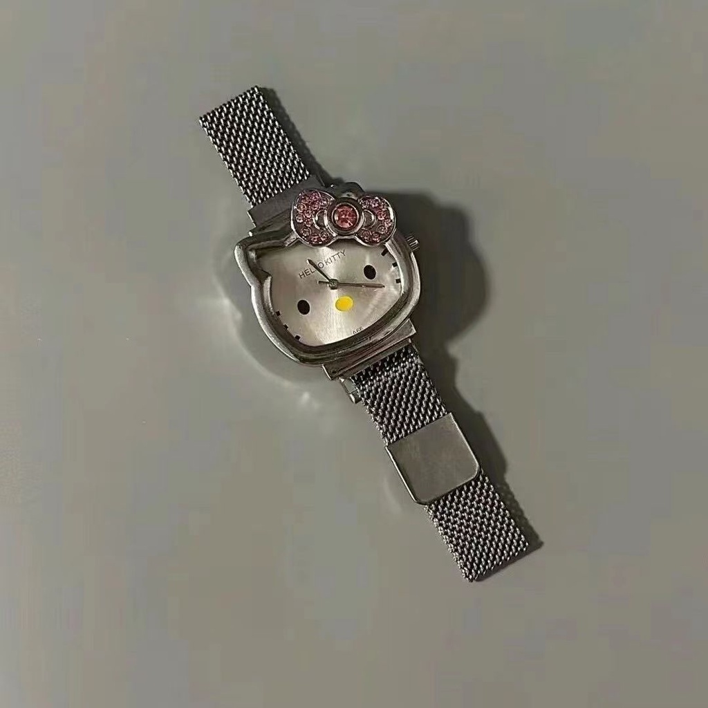 Đồng Hồ Đeo Tay Hellokitty Y2K Millennium Đính Đá Dễ Thương Có Từ Tính Cho Nữ kksyhg.vn