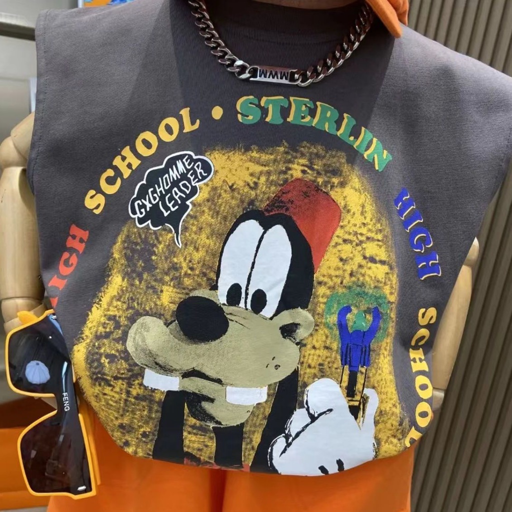 Bộ Áo Khoác Cotton In Họa Tiết Hoạt Hình Kèm Quần Dành Cho Bé Trai