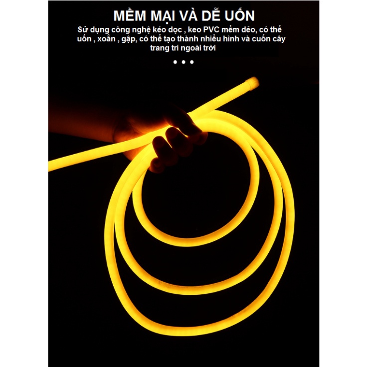 COMBO DÂY ĐÈN LED 360 ĐỌ VÀ DÂY NGUỒN