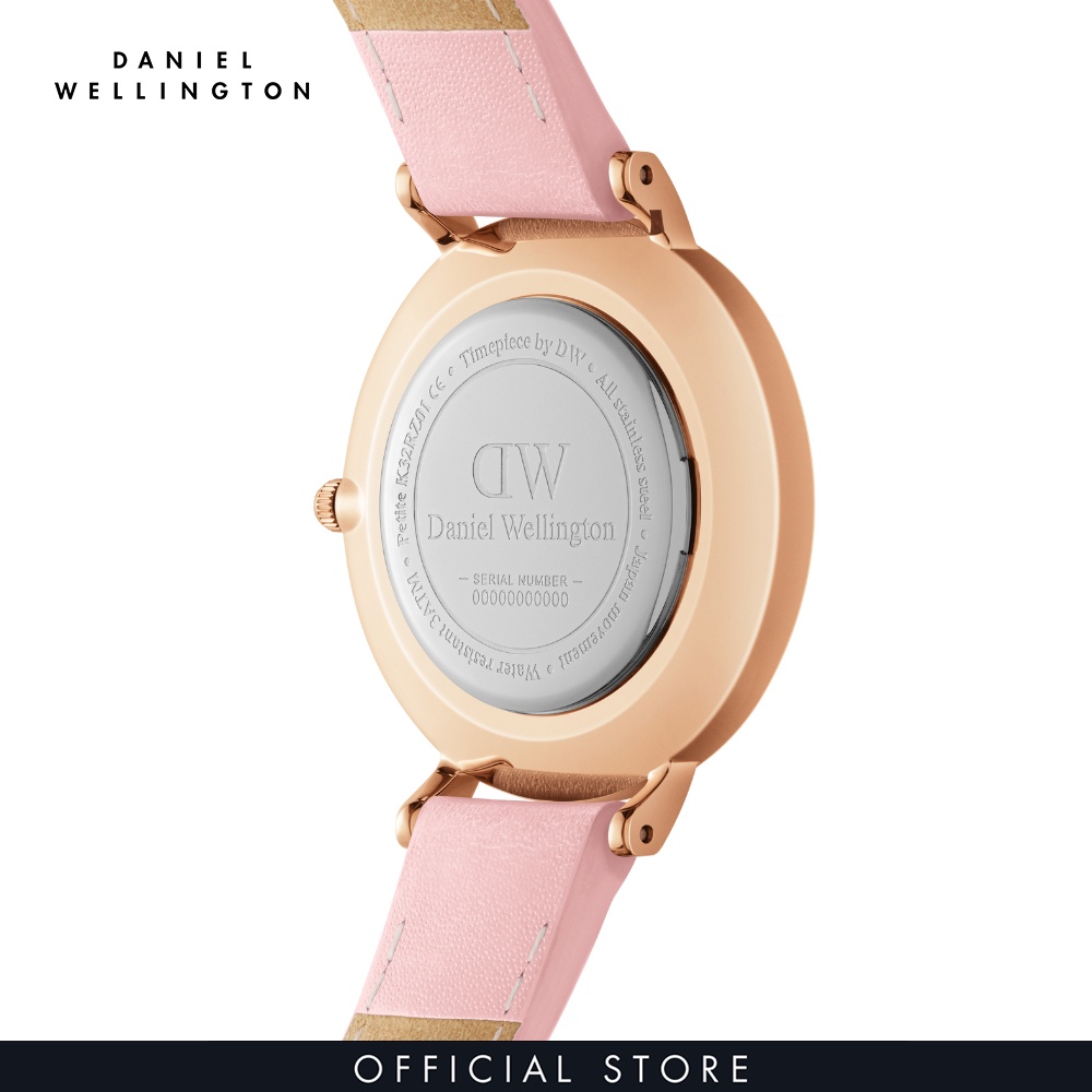 Đồng hồ Nữ Daniel Wellington Dây Da - Petite Cherry Blossom MOP 28MM DW00100633