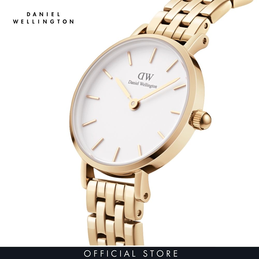 Đồng hồ Nữ Daniel Wellington Dây kim loại - 5 Link Petite 28mm DW00100614
