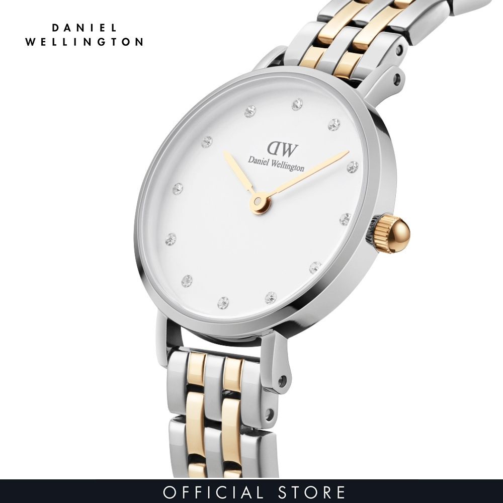 Only 10.10 - Giảm lên đến 40% - Đồng hồ Nữ Daniel Wellington Dây kim loại - 5 Link Petite Lumine 28mm DW00100616
