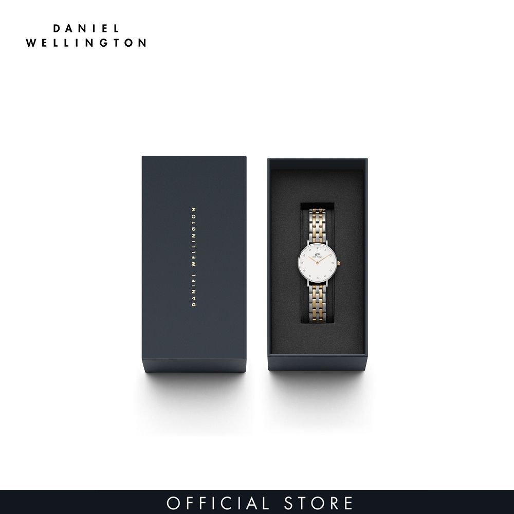 Only 10.10 - Giảm lên đến 40% - Đồng hồ Nữ Daniel Wellington Dây kim loại - 5 Link Petite Lumine 28mm DW00100616