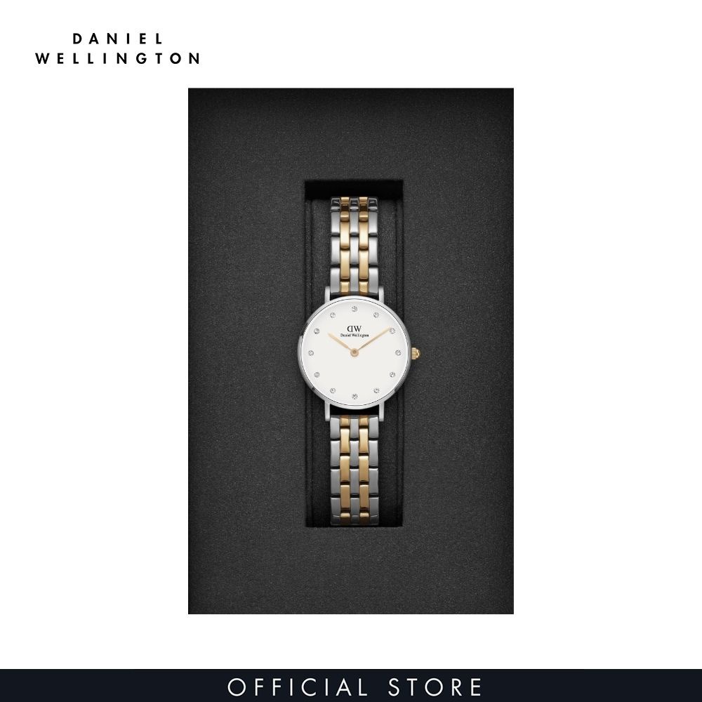 Only 10.10 - Giảm lên đến 40% - Đồng hồ Nữ Daniel Wellington Dây kim loại - 5 Link Petite Lumine 28mm DW00100616