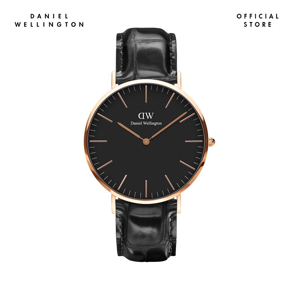BLACK FRIDAY - Giảm 35% + VC 15% - Đồng hồ Daniel Wellington dây Da-Classic Reading 40 mm DW00100129