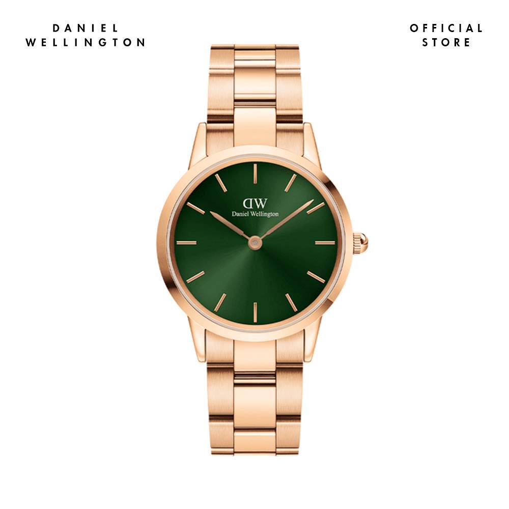 BLACK FRIDAY - Giảm 35% + VC 15% - Đồng hồ Nam Daniel Wellington dây Kim loại - Iconic Emerald 32mm DW00100420