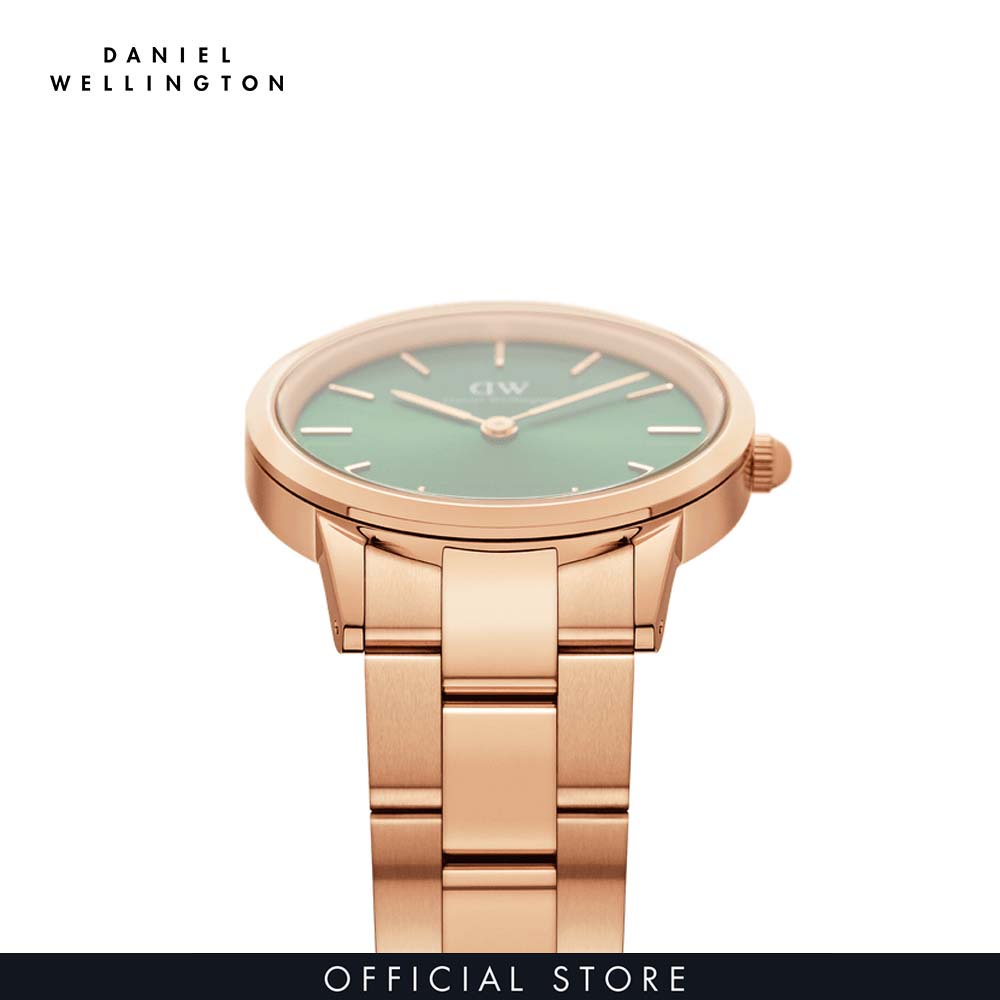 BLACK FRIDAY - Giảm 35% + VC 15% - Đồng hồ Nam Daniel Wellington dây Kim loại - Iconic Emerald 32mm DW00100420