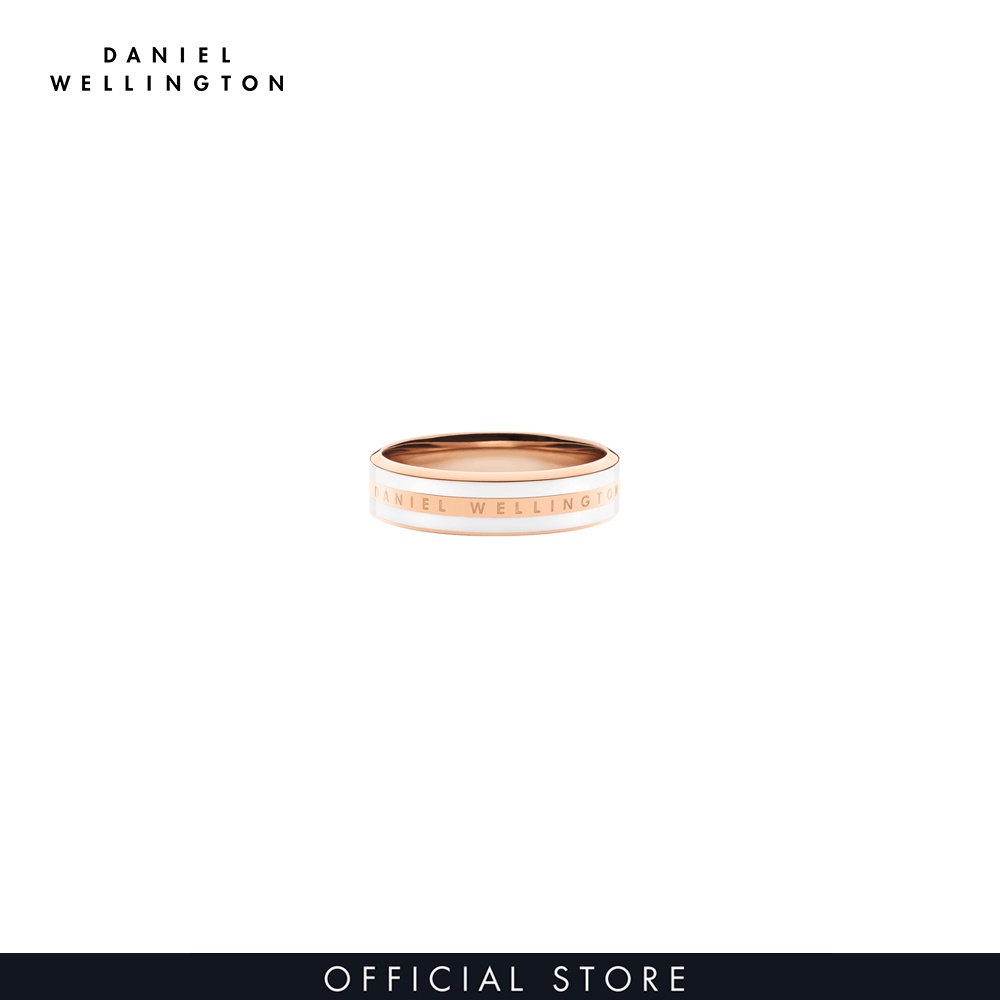 BLACK FRIDAY - Giảm 35% + VC 15% - Nhẫn Daniel Wellington màu vàng hồng, trắng Emalie Ring