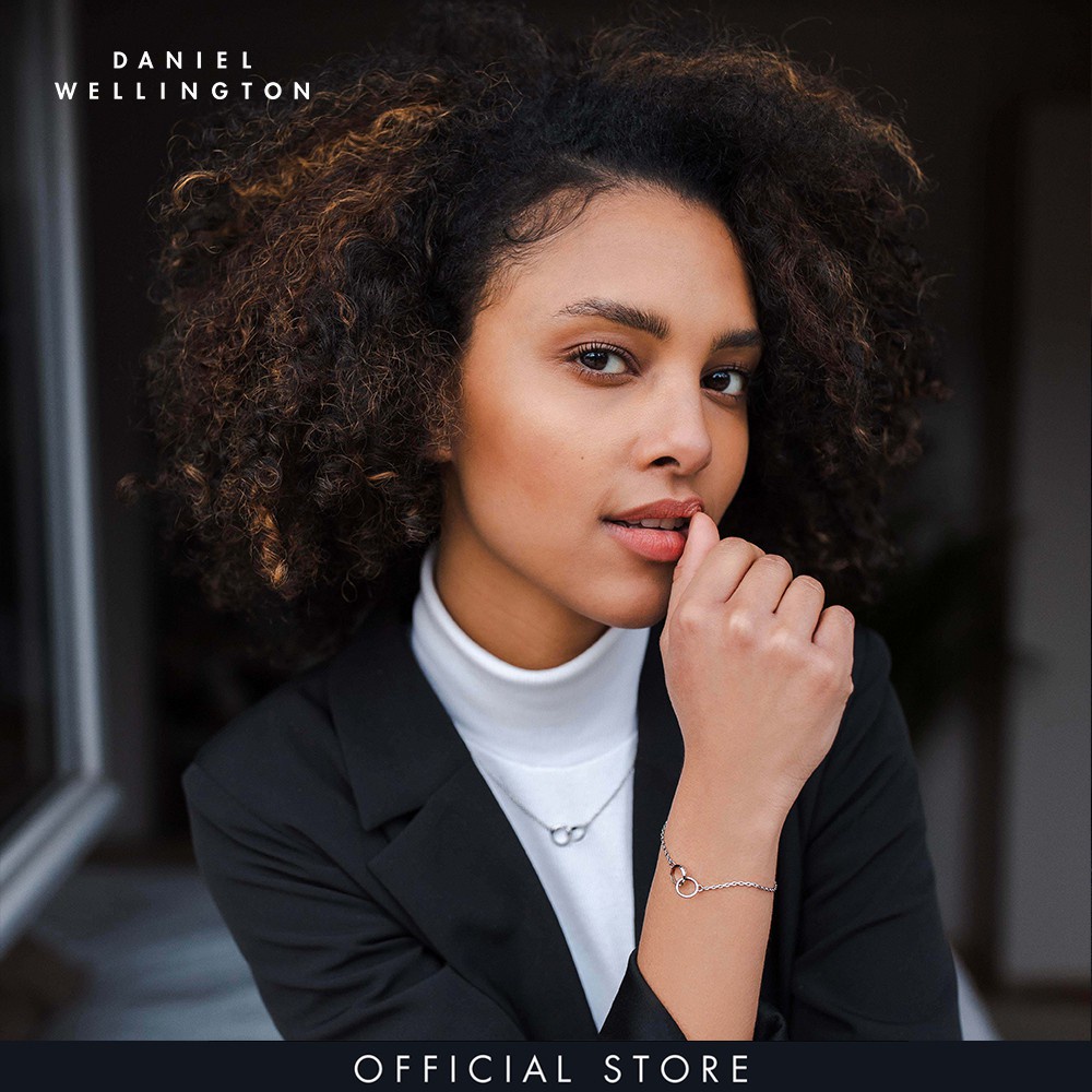Vòng tay Daniel Wellington màu bạc Elan Unity Bracelet
