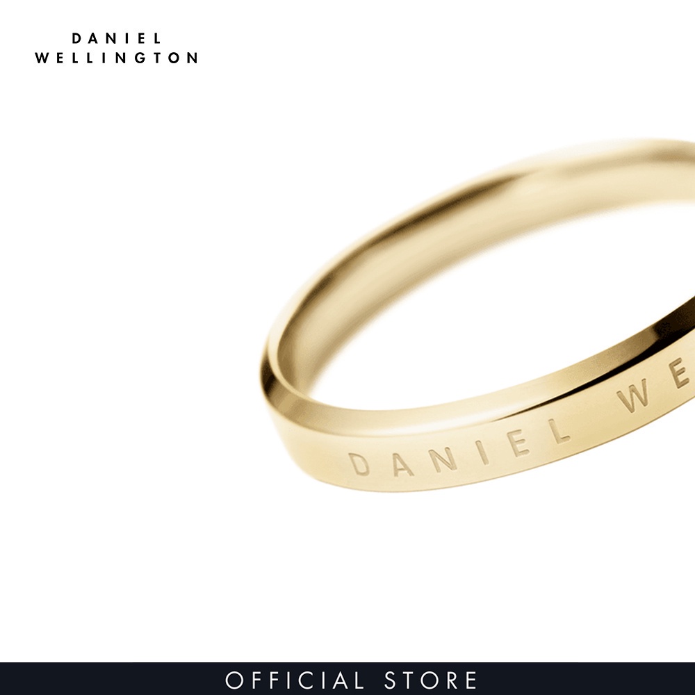 Nhẫn Daniel Wellington màu vàng Classic Ring