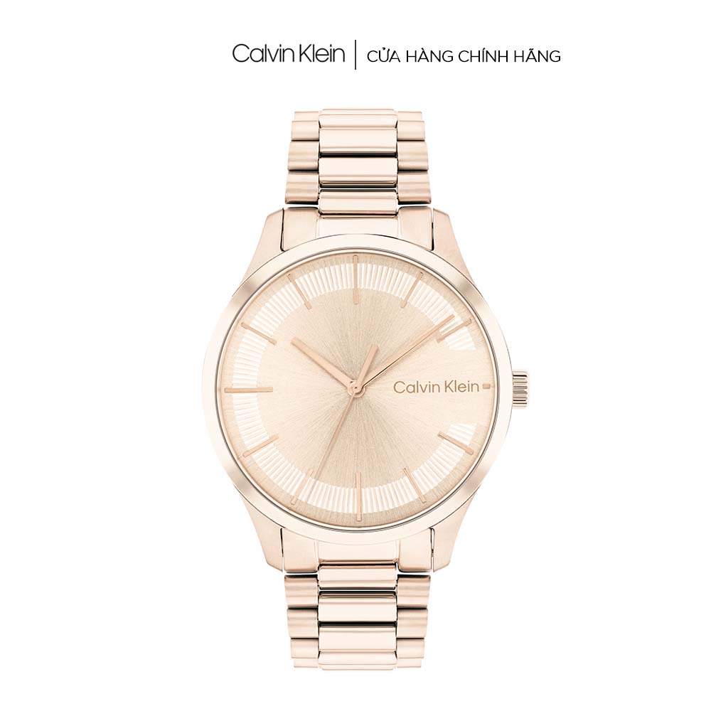 Đồng hồ Calvin Klein Nam/Nữ dây Kim loại SS22 - Iconic Bracelt CK 25200042 - 35mm