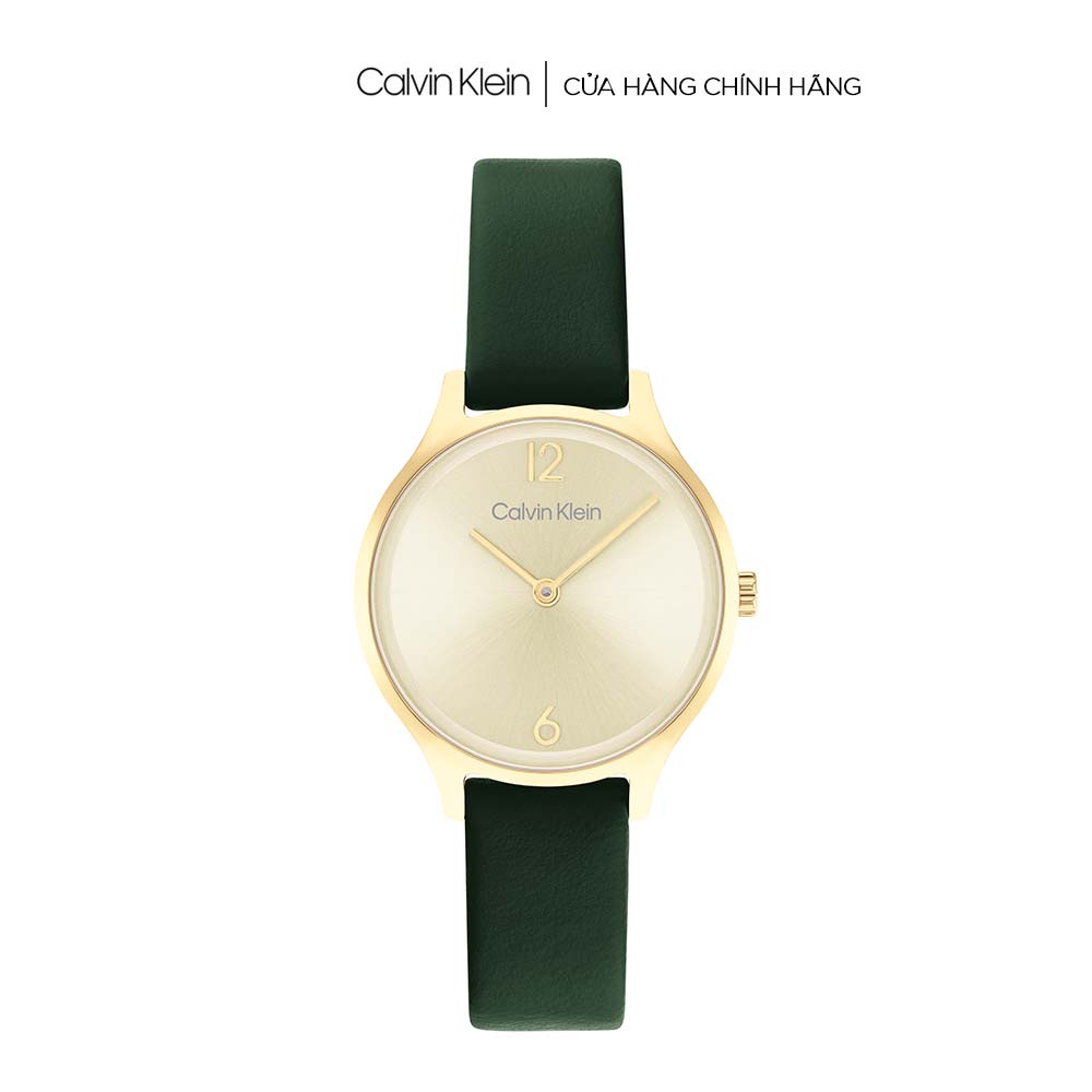 Đồng hồ Calvin Klein Nữ dây Da SS22 - Timeless 2H CK 25200147 - 28mm