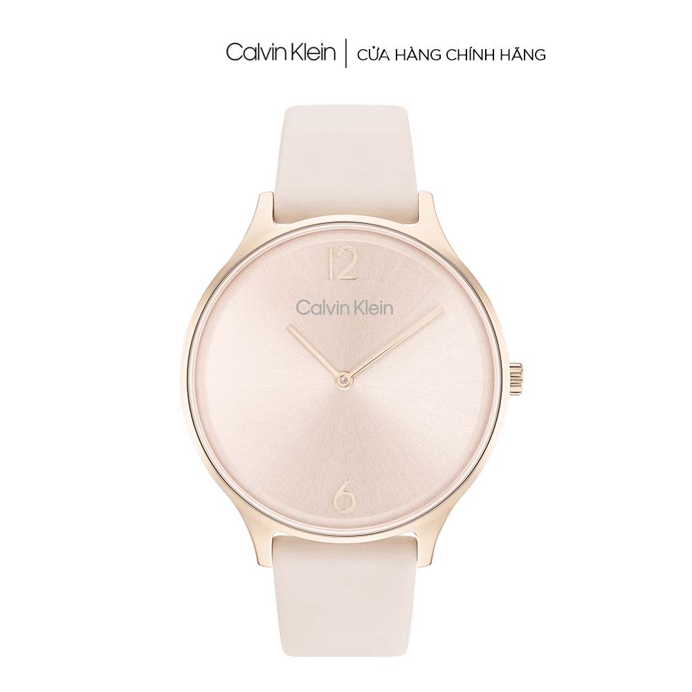 Đồng hồ Calvin Klein Nữ dây Da SS22 - Timeless 2H CK 25200009 - 38mm