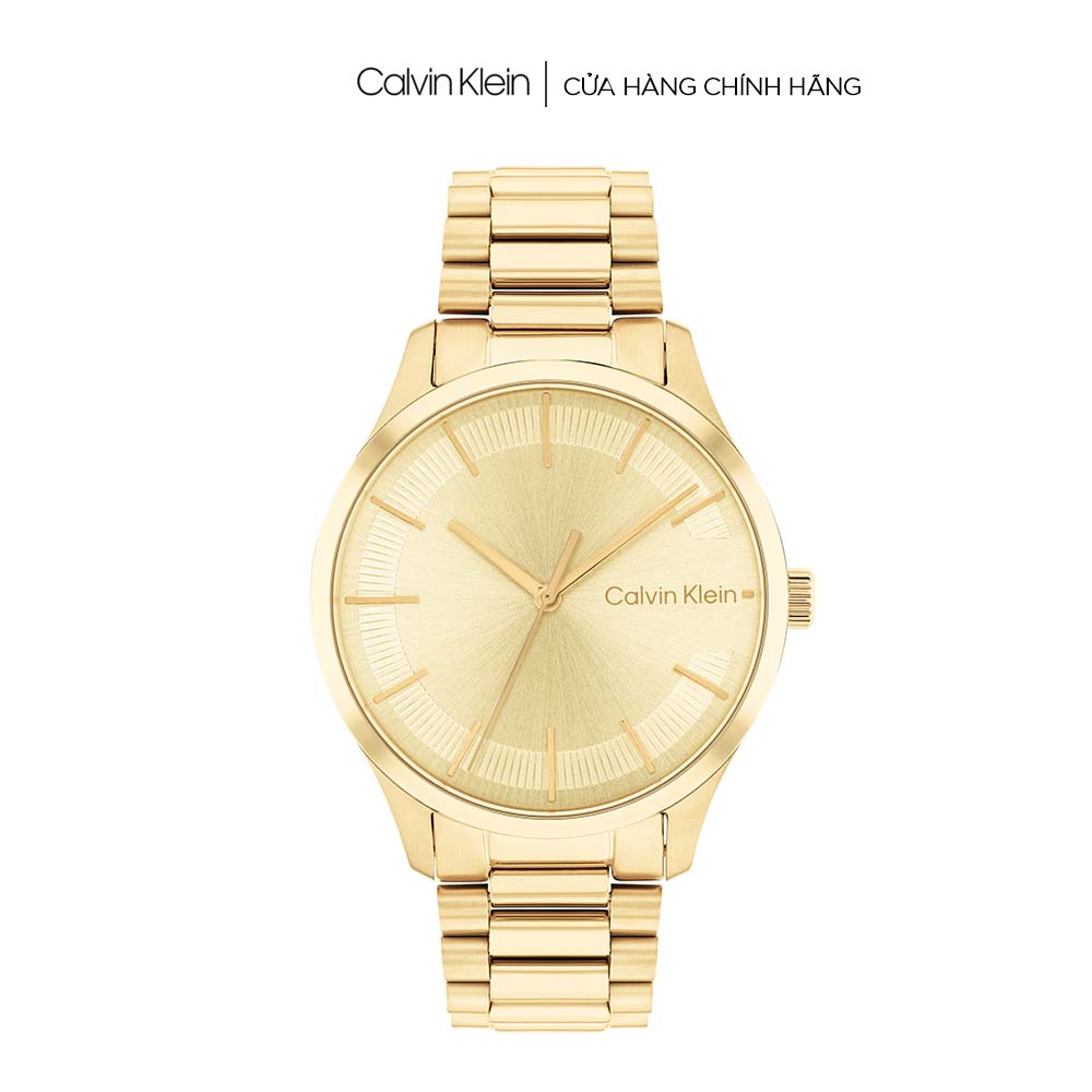Đồng hồ Calvin Klein Nam/Nữ dây Kim loại SS22 - Iconic Bracelt CK 25200043 - 35mm